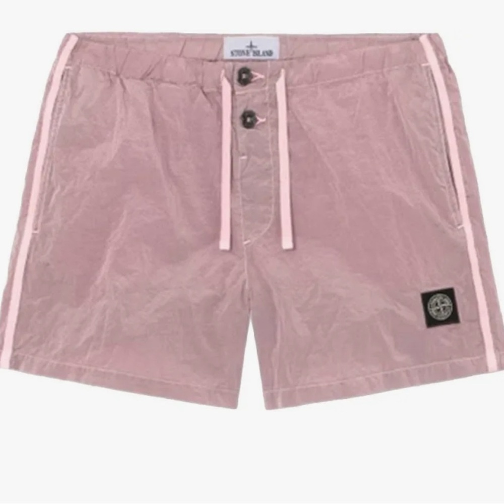 Stone Island Oleander shorts NYLON METAL IN ECONYL - Picture 6 of 12